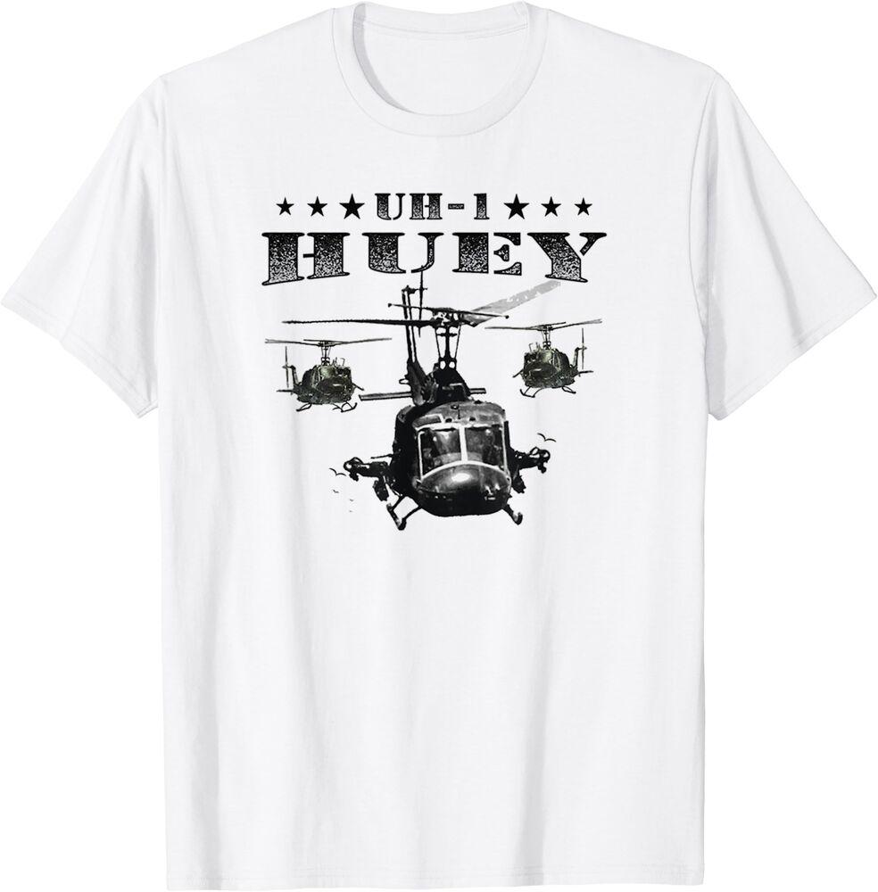 Футболка UH-1 Huey Футболка Пилота Вертолета Huey Унисекс Футболка