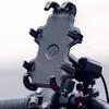 Rainproof Anti-Shake Aluminum Phone Holder for Motorcycles & Electric Vehicles