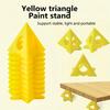 10Pcs Paint Rack, Mini Paint Rack Tool Triangular Paint Pad, Woodworking Feet, Woodworking Woodworking Accessories