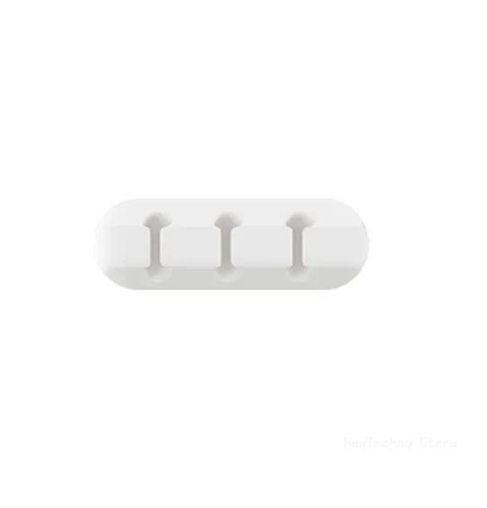 Кабельный органайзер, силиконовый органайзер для USB-кабеля, настольные аккуратные зажимы для управления, держатель кабеля для мыши, органайзер для наушников