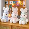 New Daisy Rabbit Doll Plush Toy Cute Bunny Rag Doll Gift for Girls