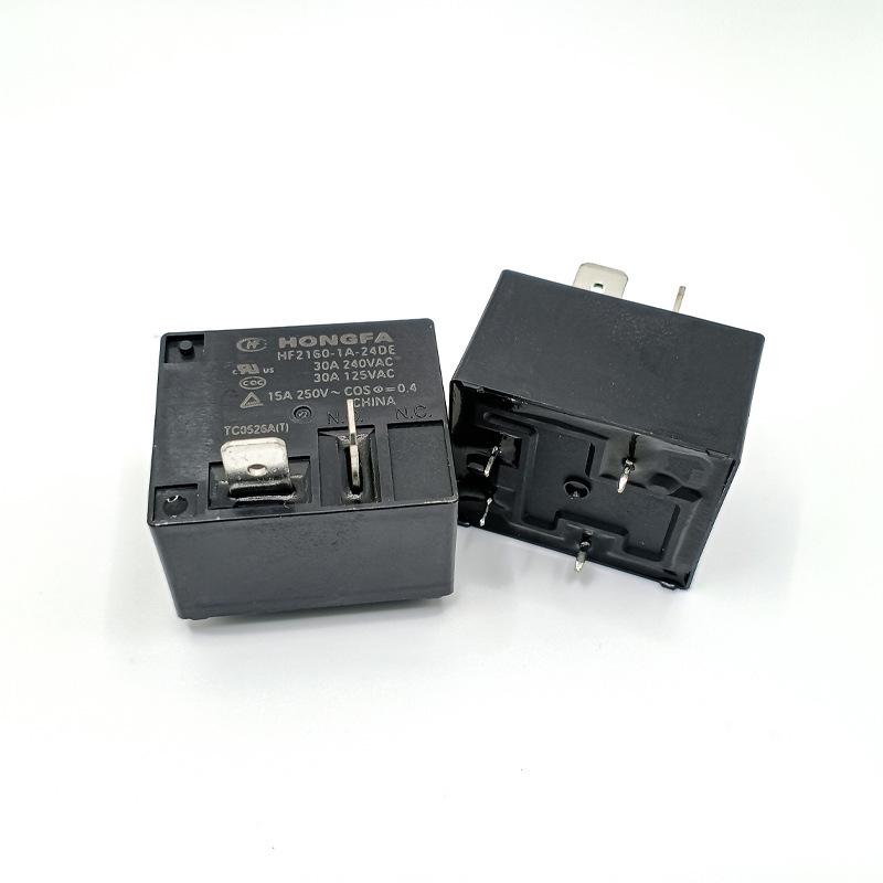 HF2160-1A-12DE Hongfa 30A Relay, Normally Open for Water Heater/Air Conditioner