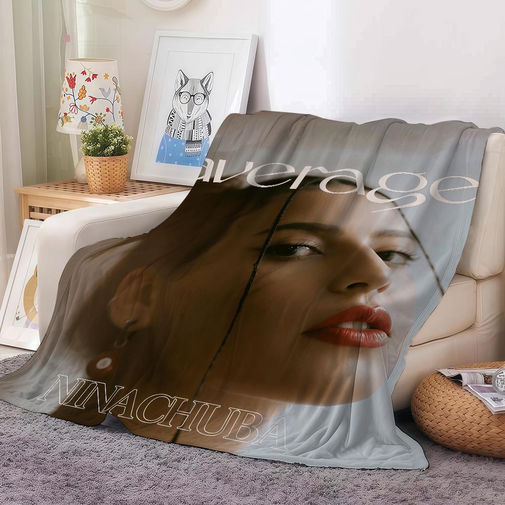 Singer N-nina Chuba Ich Lieb Mich Blanket Warm And Soft Suitable For Bedroom Living Room Sofa Bed Office Travel Camping