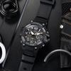 Casio Серия для молодежи Многофункциональные Модные Водонепроницаемые Кварцевые Часы Мужские часы Черные MCW-100H-1A3