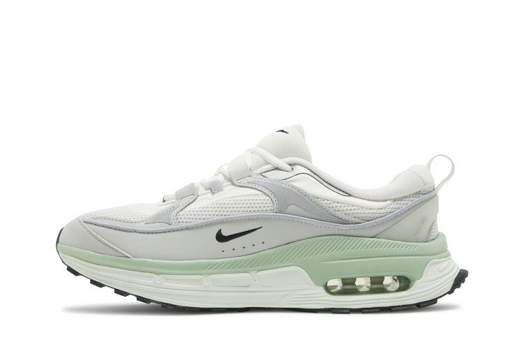 Women's Sneakers Nike Air Max Bliss White Silver Sage (Women's) Summit White/Metallic Silver-Black