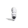 Adidas Neo Roguera Anti Slip Wear Resistant Low Top Kids' Skateboarding Shoes White Children Aged 3 7 Years Old FW3293