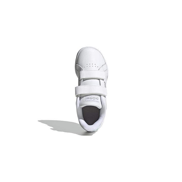 Adidas Neo Roguera Anti Slip Wear Resistant Low Top Kids' Skateboarding Shoes White Children Aged 3 7 Years Old FW3293