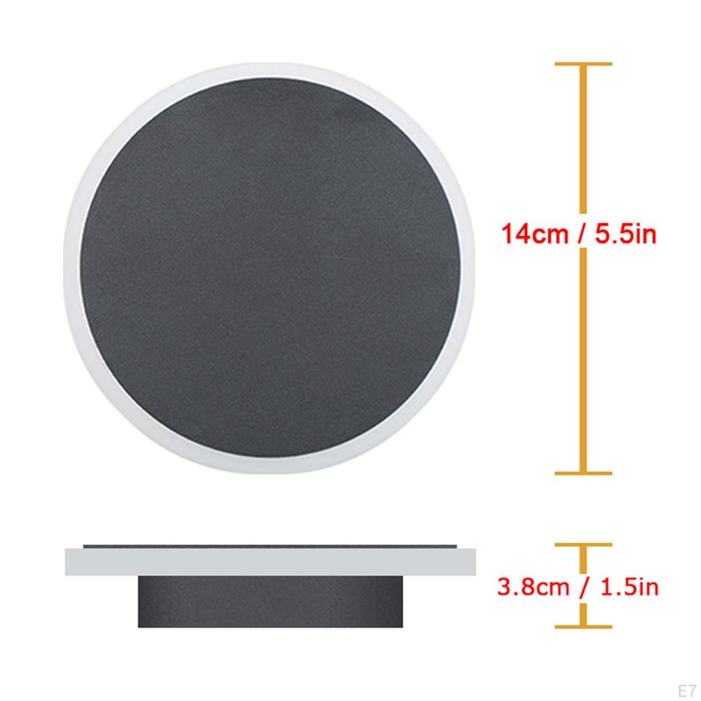 Contemporary Circular Wall Sconce with Adjustable Brightness for Home Decor