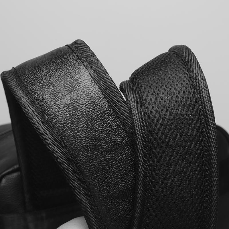 Мужской ПУ рюкзак деловой компьютерный рюкзак большой емкости рюкзак для улицы студенческий школьный рюкзак