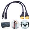XT60 Male to 5.5x2.1mm/5.5x2.5mm Male/Female XT60 Connector XT60 Adapter for Outdoor Power Cords Solar Batteries