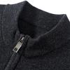 Men's 100% Lambswool Stand Collar Sweater