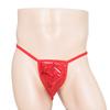 Однотонные трусы-стринги с цепочкой для мужчин, высококачественные секс-трусы, сексуальные секс-трусы с низкой посадкой