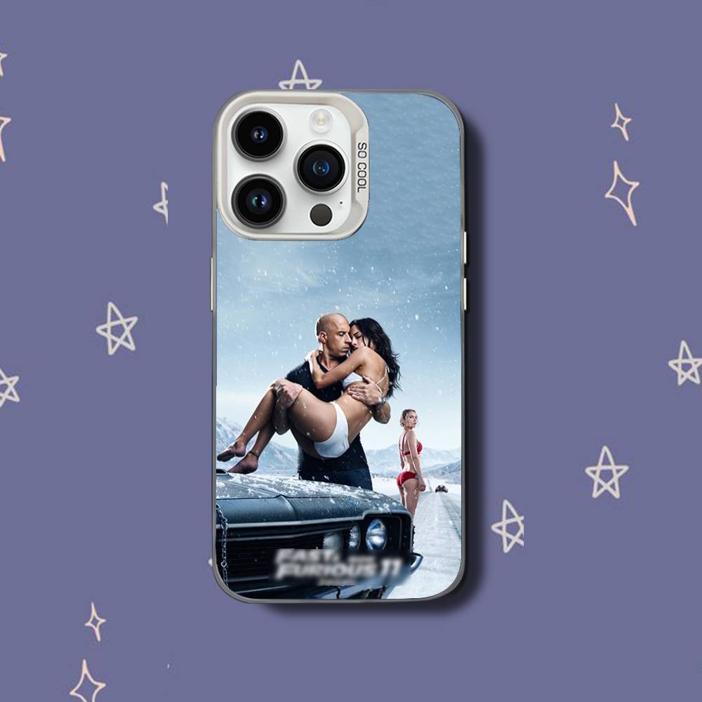 F-Fast or Furious 9 Phone Case For iPhone 17,16,15,14,13,12,11,Pro,XS,Max,Plus,Mini,SE White Candy Matte Shockproof Cover