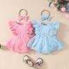 Girls Fashion Flower Wrap Fart Dress Summer Children Sweet Sleeveless Lace Triangle Haka Mesh Dress