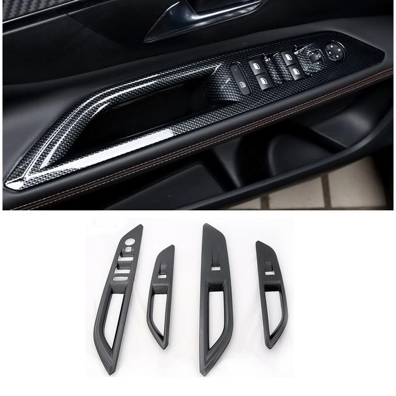Автомобильные аксессуары для Peugeot 3008 5008 GT 2016 2017 2018 2022 2023, кнопка подъема окна, панель переключателя