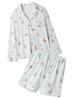 Рубашка с открытым воротником и шорты SET SHCO264136 SAX F [Snidel Home] КомплектItemDOG & Женский