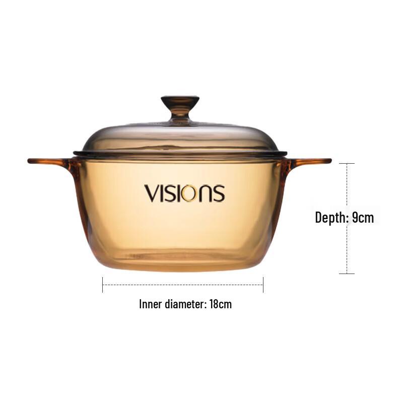 Corning VISIONS Crystal Life 7-Piece Cookware Set