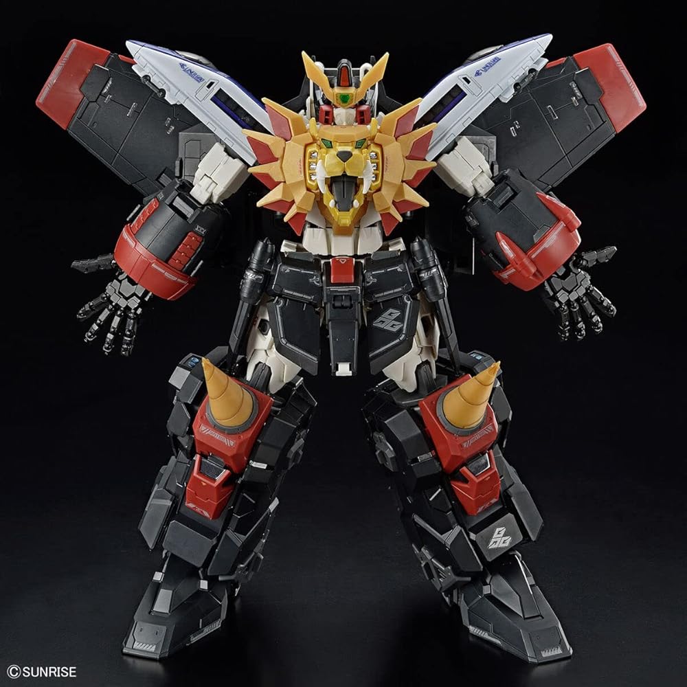 Bandai Spirits RG Gaogaigar Пластиковая модель-конструктор с цветовой кодировкой, масштаб 1/144, Коллекционная фигурка