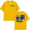 Singer Humbe Dueno Del Cielo Tour 2026 Graphic TShirt Mens Hip Hop Pop Fans Fashion Oversized Cotton T Shirt Gothic Streetwear