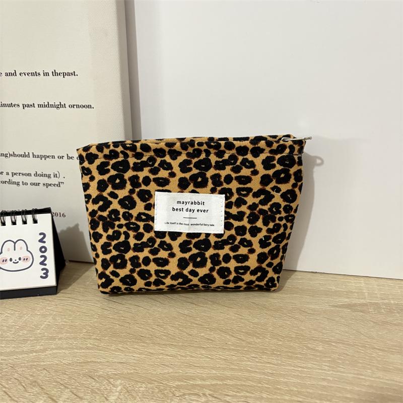 Корейский вельветовый органайзер на шнурке для макияжа и путешествий - Большая вместимость