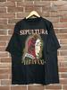 Редкая футболка Sepultura Dante XXI Black унисекс, размер полный, 00-е годы VN1385