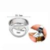 Kitchen Tool Home & Living Beer Bottles Opener Stainless Steel Finger Ring Design Jars Lid Remover