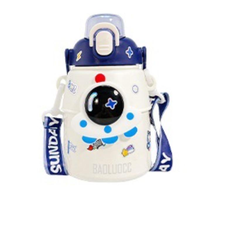 Милый, очень милый детский термос-чашка для девочек, высокий уровень внешнего вида, для студентов, соломенный чайник, большая емкость, переносной горшок