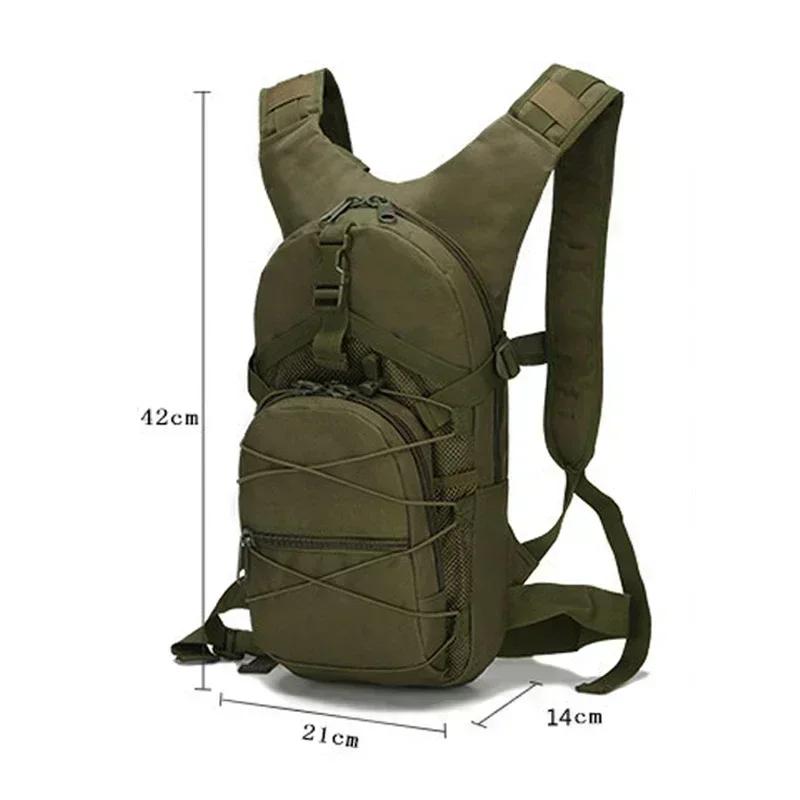15L Открытый Molle Рюкзак Мужчины Велосипедные Рюкзаки Спорт На Открытом Воздухе Велоспорт Альпинизм Пеший Туризм Кемпинг Сумка Гидратор Пакет Сумки
