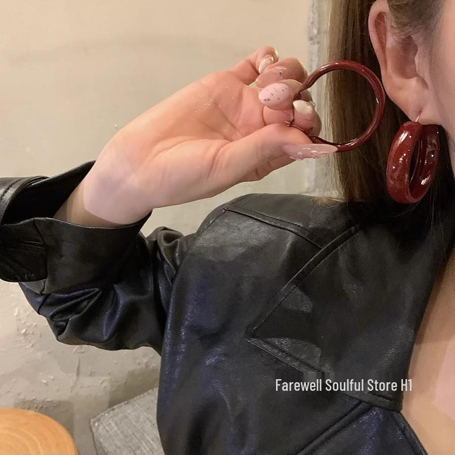 Роскошные европейские и американские серьги-пусеты с бриллиантовой кисточкой для вечеров и вечеринок