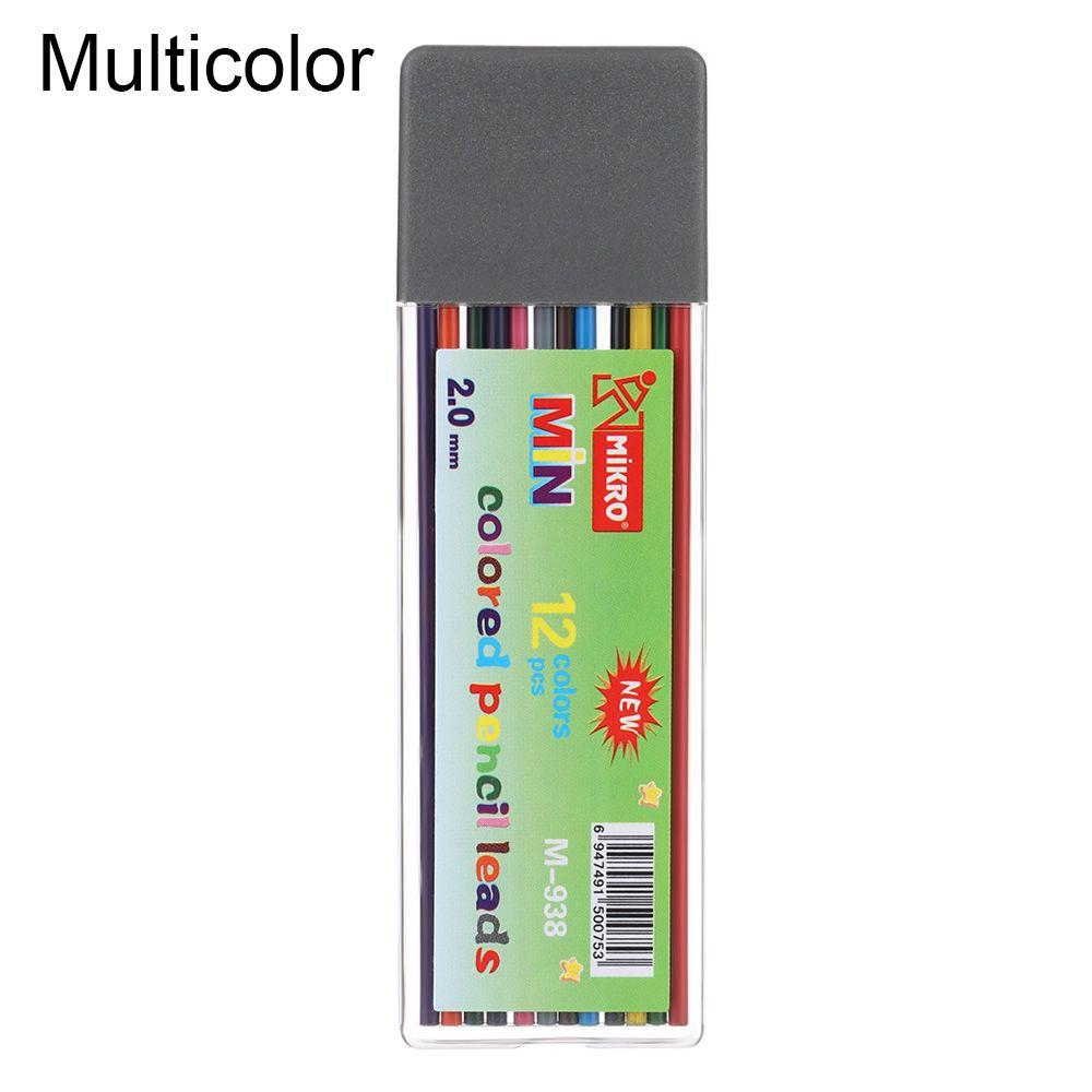 Writing Painting Automatic Lead Pen School Office Mechanical Pencil Refills Cores Black/Colorful