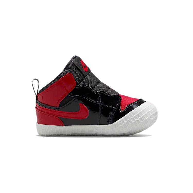 Air Jordan 1 Retro High OG Crib Младенец Черный Varsity Red Белый AT3745-063