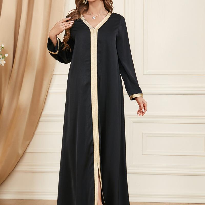 Мусульманская женская одежда Ближнего Востока, Абая, весенняя модная женская одежда, платье из двух частей