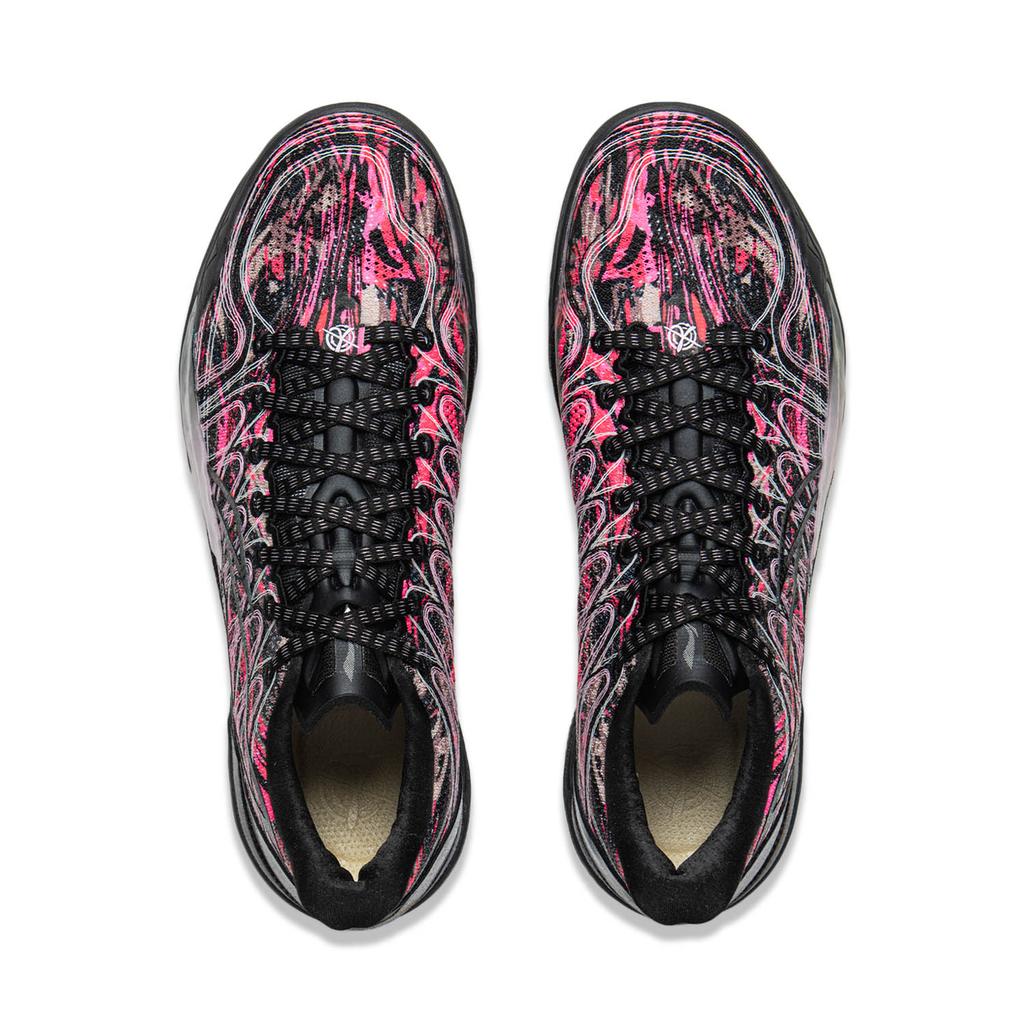 Баскетбольные кроссовки Li Ning Gamma 2 Low top Мужские Черно-розовые ABAV033-7