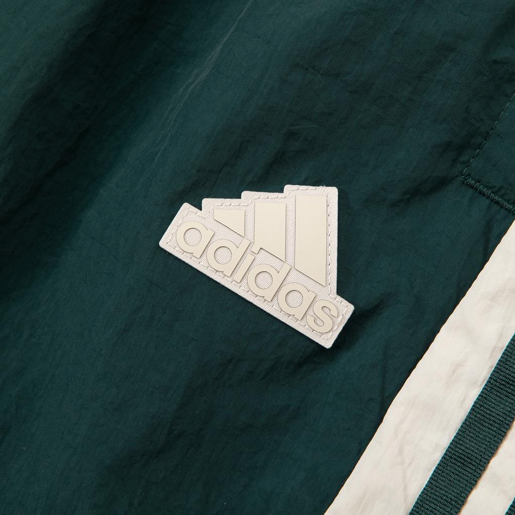 Adidas Спортивные тканые шорты со средней талией и цветными блоками, мужские брюки темно-зеленого цвета JN4511