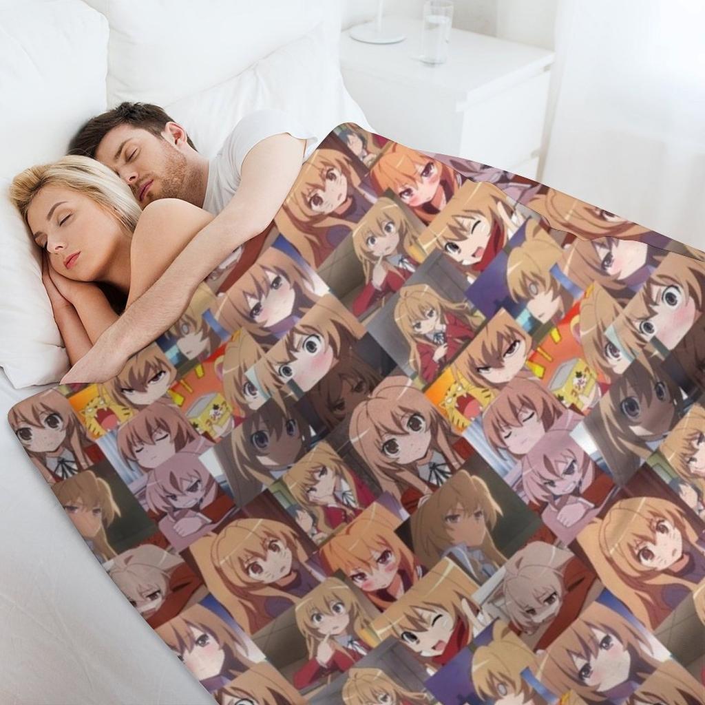 Тайга // Торадора! Плед на кровать милый клетчатый диван для детских одеял