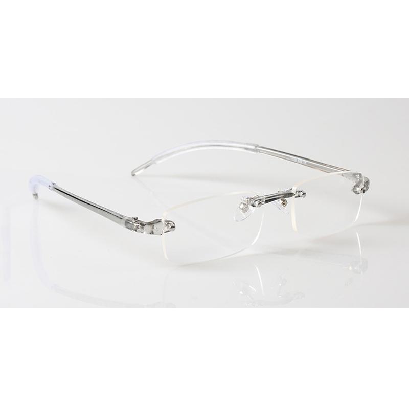 Frameless Finished Myopia Glasses 100~ 400 Degree Ultralight Soft Frame Frameless Integrated General Purpose Myopia Glasses