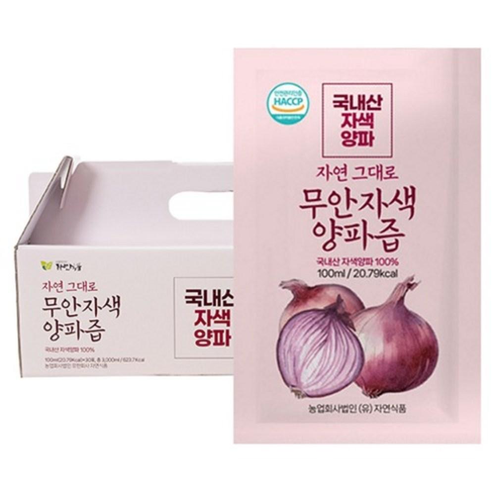 Barun Meokgeori Natural Foods Naturally Made Muan Purple Onion Juice 100ml 30 pcs
