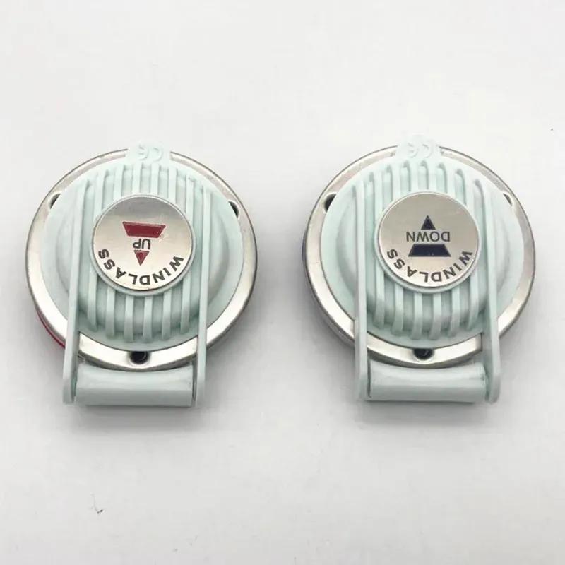 1 Pair Anchor Winch Conta 1 Up and 1 Down for Boat Marine Windlass Foot Switch 12V or 24V ABS NEW