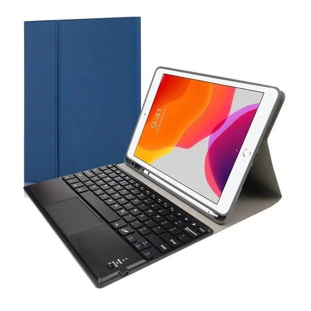 Для iPad Pro 12,9 Магнитный Bluetooth-клавиатура Чехол для сенсорной панели iPad Pro 12,9 2020 2021 2015 2017 Чехол-держатель для карандашей