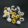 50pcs Dental Wool Polishing Wheel Buffing Pad Brushes for Low Speed Rotary