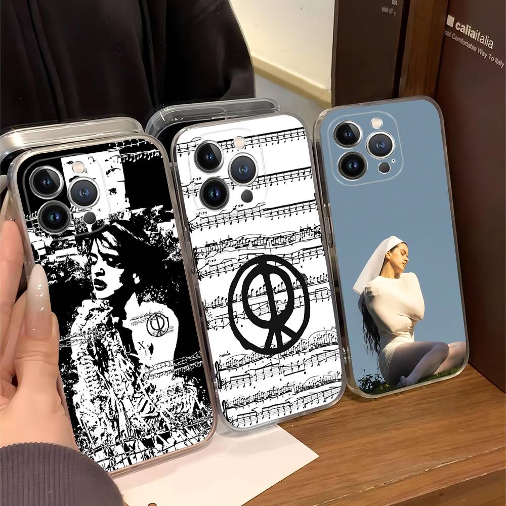 Чехол для телефона singer Rosalia Lux Для IPhone 17 16 15 14 13 12 11 Pro Max Plus Высококачественный силикон