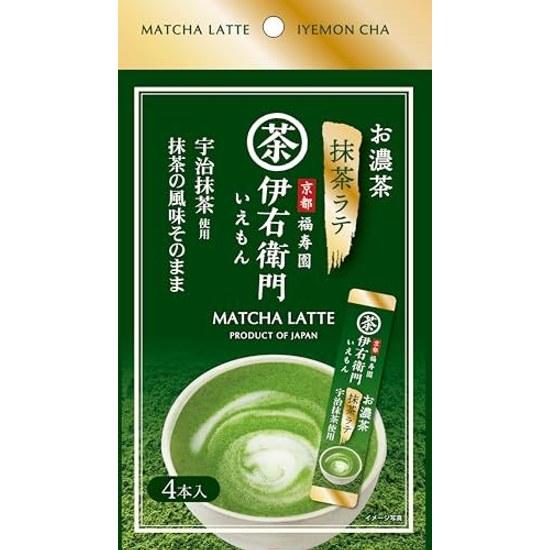 Iyemon Omocha Matcha Latte Stick 15g4 pieces