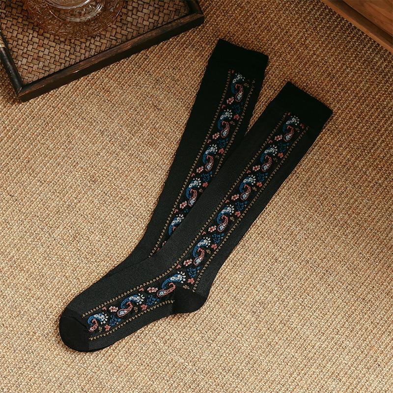 Plaid Girls Women Stockings Long Socks Autumn Winter Warm Thigh High Socks Japan Style Students Over Knee Socks Stocking Leg Sox