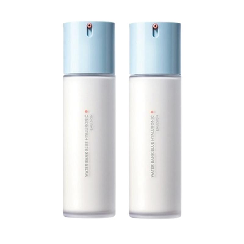 Laneige Water Bank Blue Hyaluronic Emulsion 120ml – Deep Hydration, Skin Barrier Care, Lightweight Moisturizing Lotion for Normal to Dry Skin K-Beauty