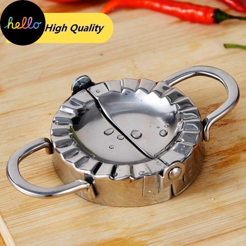 Экологичные кондитерские инструменты из нержавеющей стали для приготовления пельменей обертка для теста резак для пельменей плесень Кухня