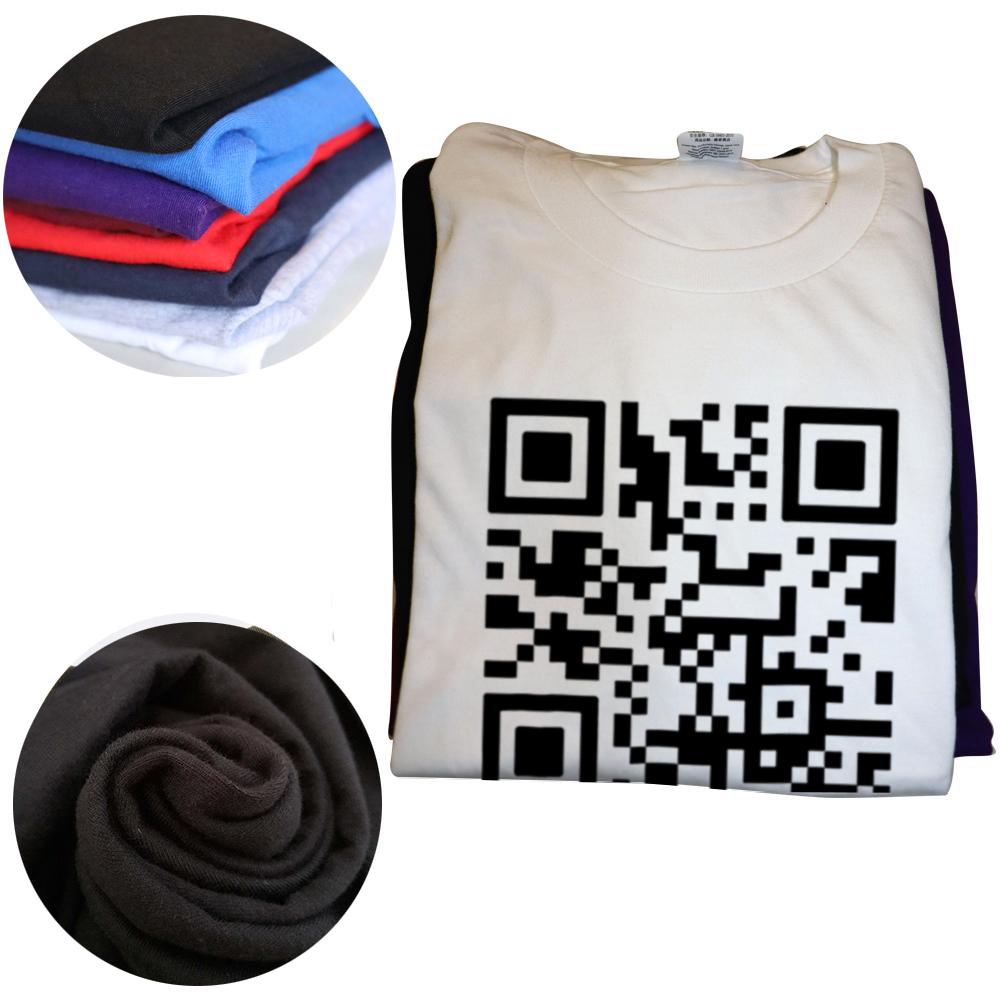 Смешная футболка с QR-кодом F You, смешной взрослый юмор, шутка, странный подарок, футболки 100% хлопок, мягкие, унисекс, с круглым вырезом, повседневные футболки, европейский размер