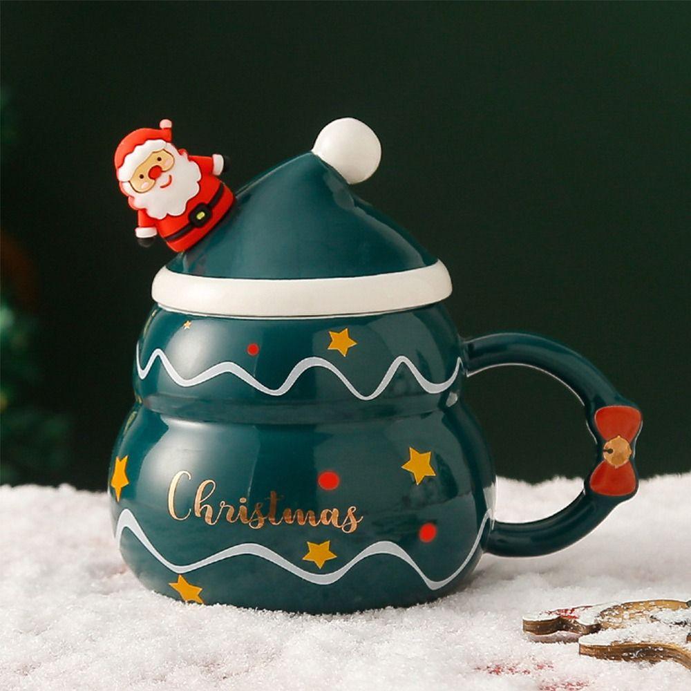 Праздничные подарки Керамические кружки Креативная керамическая кофейная чашка Новый дизайн Кружки для пары Офис Дом