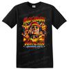 Hulk Hogan Wrestling T Shirt Retro Red Yellow Lightning Graphic Tee Gift Fans