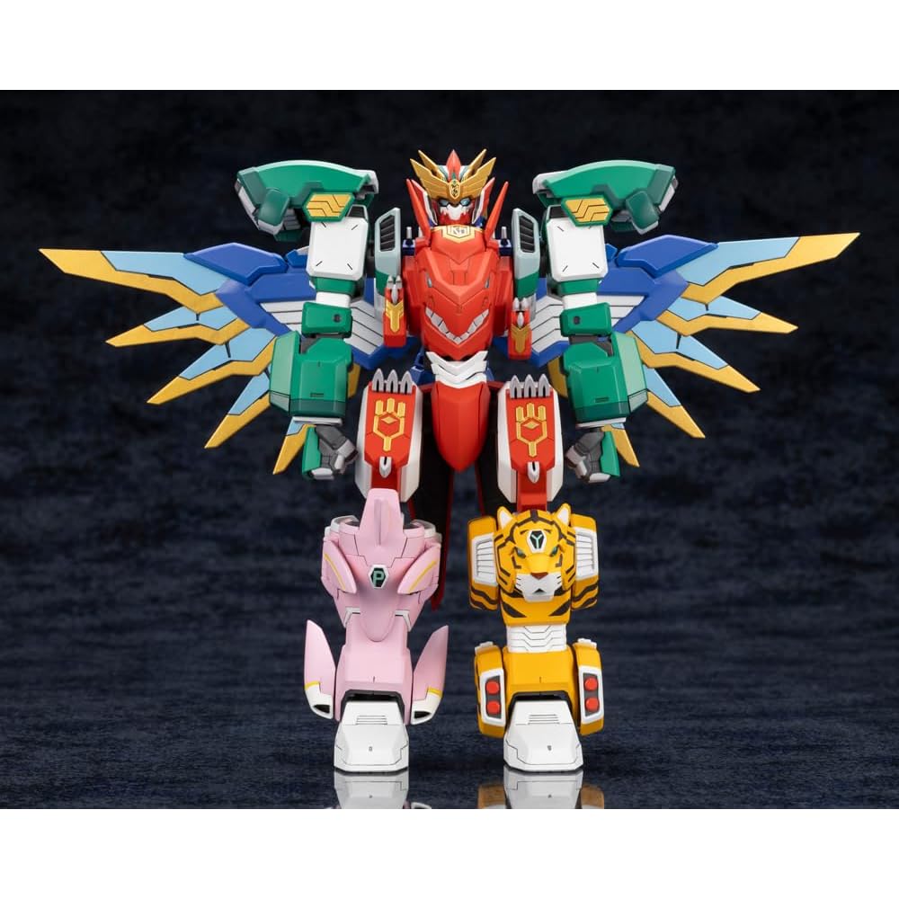 Kotobukiya Sentai Red Maximum Kizuna Kaiser Пластиковая модель без масштаба Высота около 170 мм