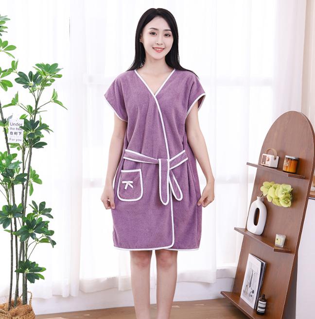 Большие банные полотенца для тела Коралловые бархатные банные полотенца женские носимые быстросохнущие пляжные спа халаты банная юбка